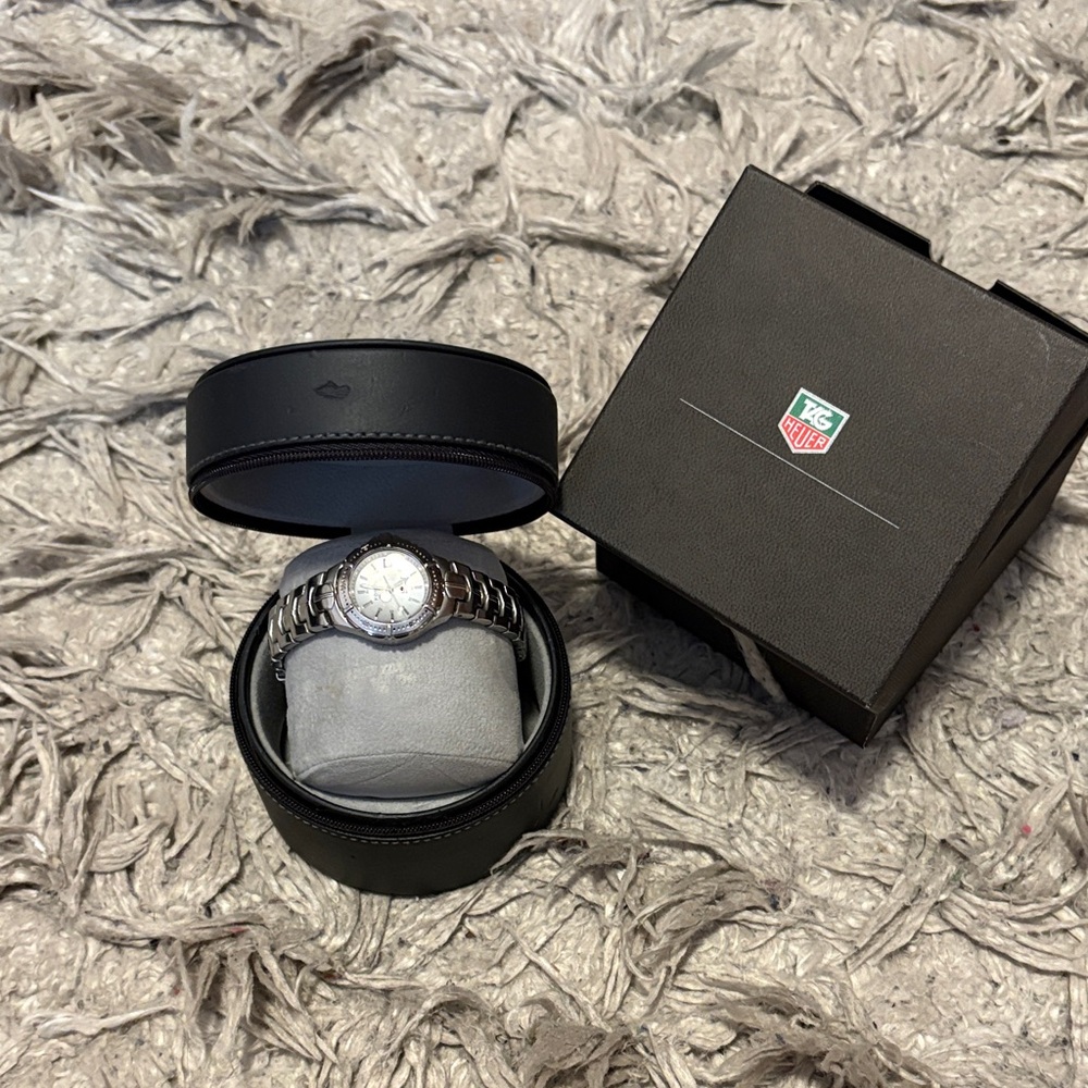 TAG HUER Silver Sports Watch